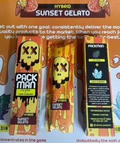 Sunset Gelato pack man live resin liquid diamonds for sale online