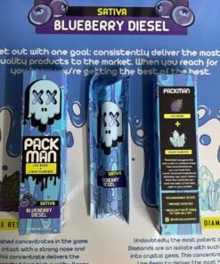 Blueberry diesel pack man live resin liquid diamonds for sale online