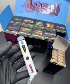 Lush 2g liquid diamond live resin disposable THC vape pen for sale online Lush disposable is a vape pen that comes pre-loaded with high quality premium live resin liquid diamond 2g cannabis oil ready to use once removed from the box. You are ready to go